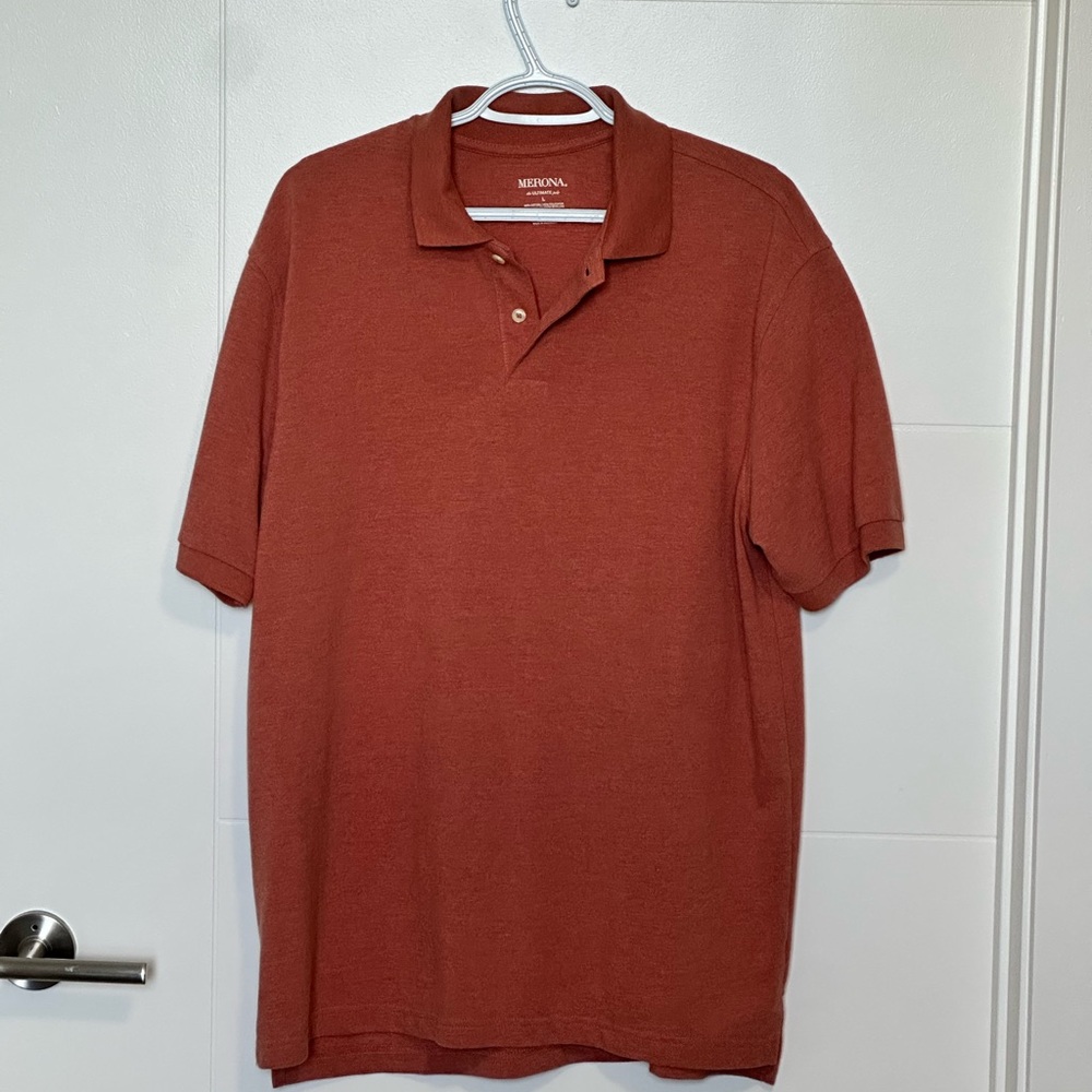 Merona Men's Brick Polo Shirt